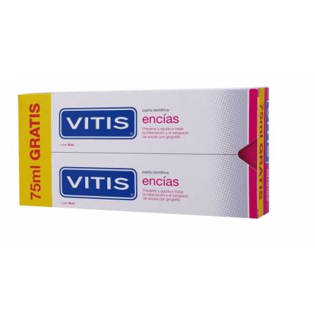 Vitis Encias pasta dentifrica duplo 150 ml. PROMOCION ESPECIAL