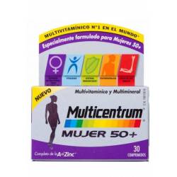 Multicentrum Mujer 50+ 30 comprimidos