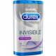 Durex Invisible Extra Fino Extra Lubricado 12 preservativos