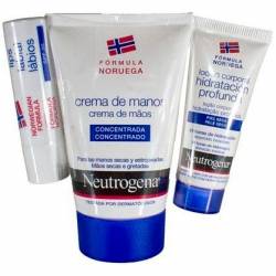 NEUTROGENA CREMA DE MANOS CONCENTRADA + LOCION CORPORAL + LABIAL SPF 20 . PROMOCION ESPECIAL