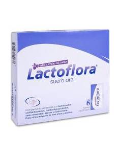 LACTOFLORA SUERO ORAL 6 SOBRES SABOR FRUTAS DEL BOSQUE