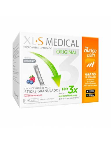 XLS MEDICAL ORIGINAL CAPTAGRASAS NUDGE  90 STICKS