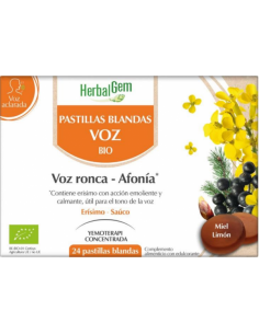 HERBALGEM VOZ RONCA-AFONIA 24 PASTILLAS BLANDAS