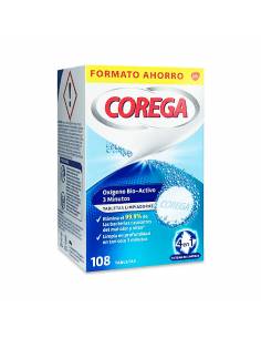 COREGA OXIGENO BIO-ACTIVO LIMPIEZA PROTESIS DENTAL 108...