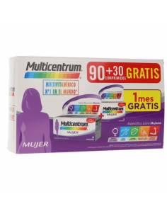 MULTICENTRUM MUJER  90 + 30 COMPRIMIDOS
