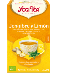 YOGI TEA JENGIBRE Y LIMON 17 FILTROS