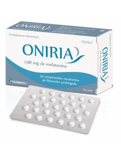 ONIRIA  30 COMPRIMIDOS RECUBIERTOS