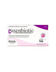 CASENBIOTIC  10 COMPRIMIDOS SABOR FRESA