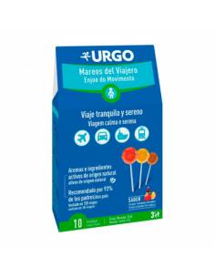 URGO MAREOS DEL VIAJERO 10 PIRULETAS