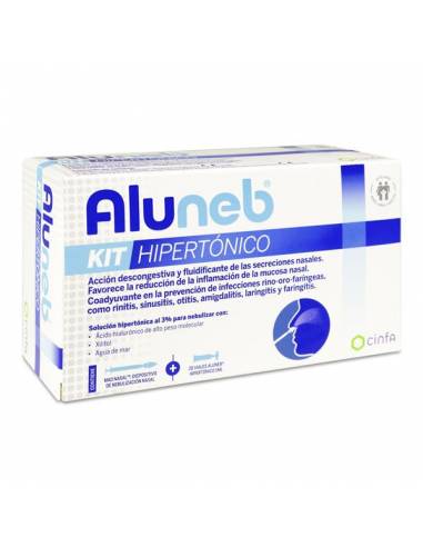 Aluneb Hipertónico Kit 20 Viales 5 Ml + 1 Dispositivo