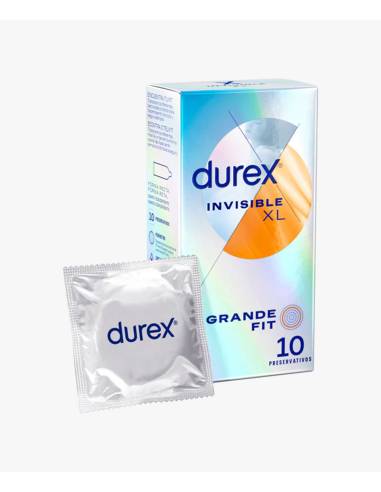 DUREX INVISIBLE XL 10 PRESERVATIVOS