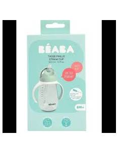 BEABA TAZA CON PAJITA VERDE SALIVA 300 ML