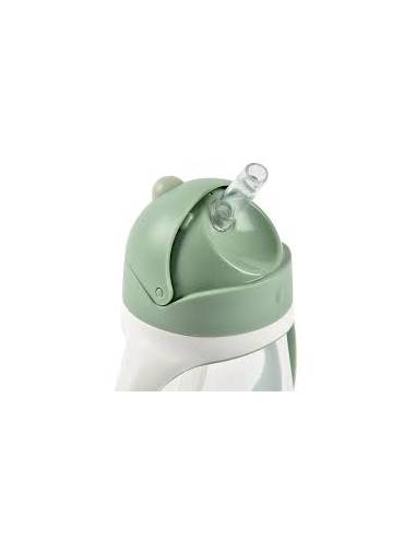 BEABA TAZA CON PAJITA VERDE SALIVA 300 ML