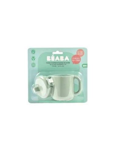 BEABA TAZA DE APRENDIZAJE SILICONA VERDE SALVIA