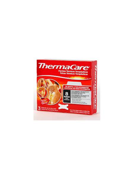 THERMACARE 3 PARCHES TERMICOS ADAPTABLES
