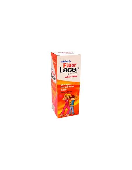 FLUOR LACER JUNIOR ENJUAGUE BUCAL 100 ML SABOR FRESA