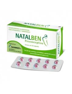 NATALBEN PRECONCEPTIVO 30 CAPSULAS