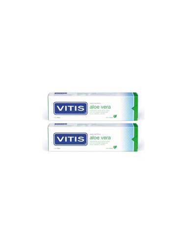 VITIS ALOE VERA PASTA DENTIFRICA SABOR MENTA 150 + 150 ML