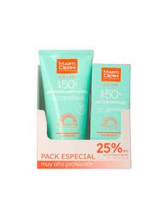 MARTIDERM BODY LOTION 200 ML + FLUID FACIAL SPF50+ 50 ML