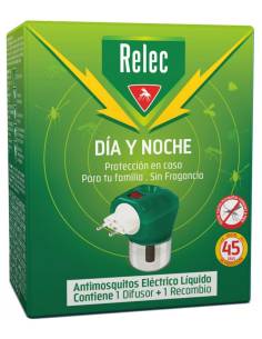 RELEC DIA Y NOCHE ANTIMOSQUITOS DIFUSOR ELECTRICO + RECAMBIO