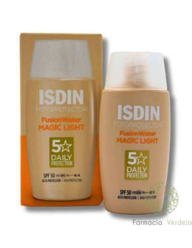 ISDIN FOTOPROTECTOR FUSION WATER MAGIC 50 ML COLOR LIGHT