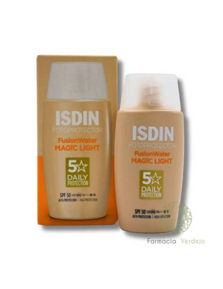 ISDIN FOTOPROTECTOR FUSION WATER MAGIC 50 ML COLOR LIGHT