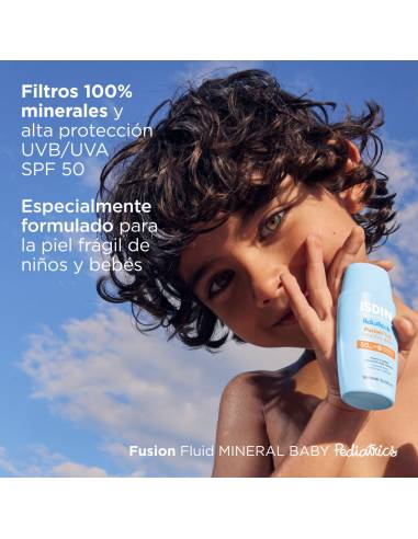 ISDIN FOTOPROTECTOR PEDIATRICS FUSION FLUID...