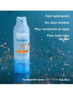 ISDIN FOTOPROTECTOR PEDIATRICS TRANSPARENT SPRAY WET SKIN...