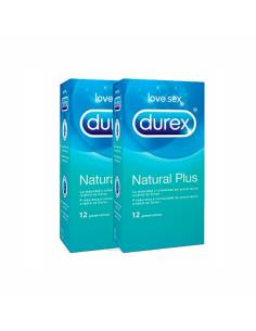 DUREX NATURAL PLUS 12 + 12 PRESERVATIVOS
